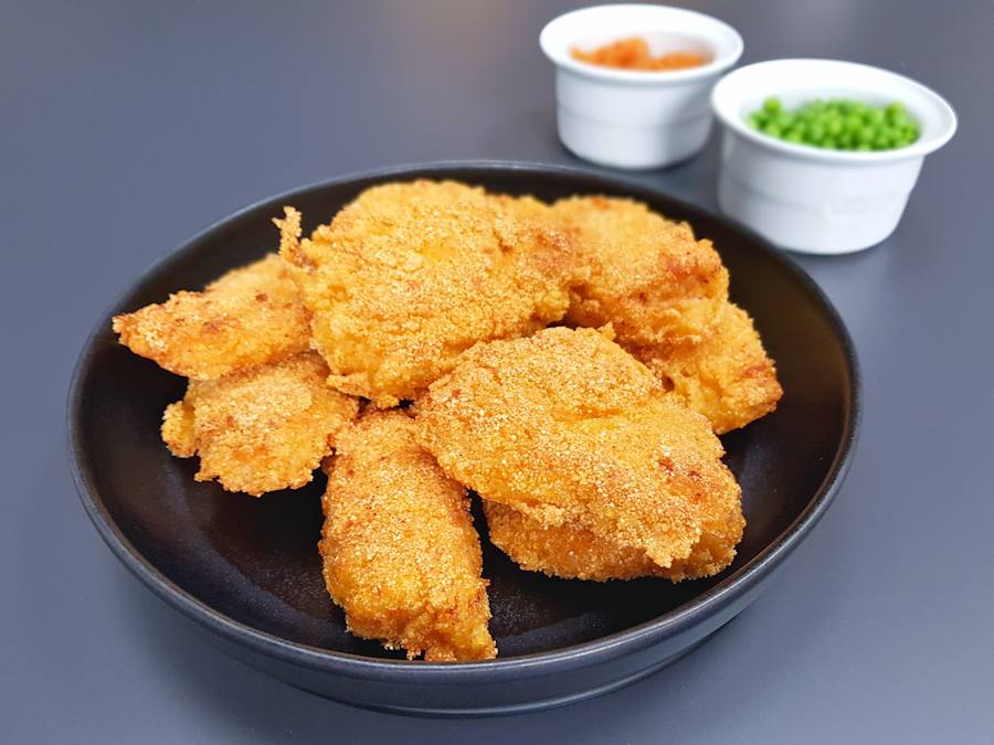 Cheesy Crunchy Chicken Dippers Recipe By Goodfoodremedies